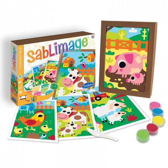 Sablimage Concept'box Animaux de la ferme - Sentosphère SentoSphère - 2