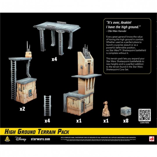 Star Wars Shatterpoint : Set de terrain surélevé Atomic Mass Games - 3