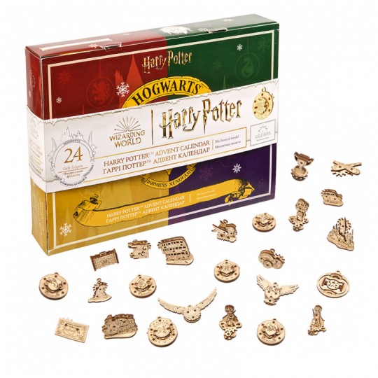 Le calendrier de l'avent Harry Potter Ugears - Puzzle 3d en bois UGEARS - 2