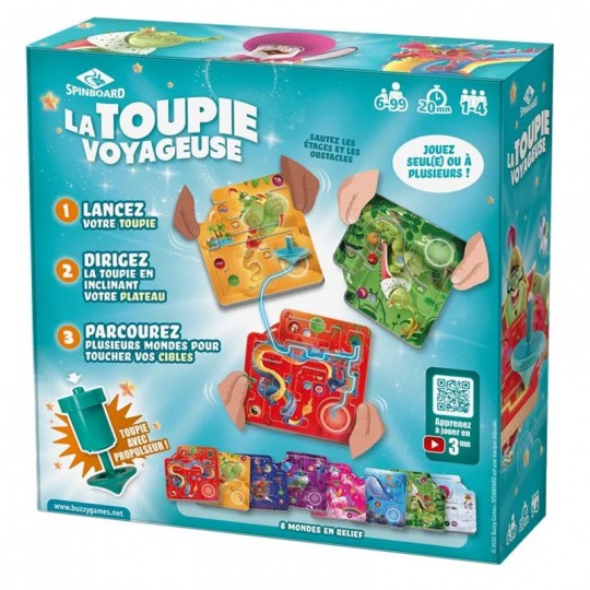 La Toupie Voyageuse Buzzy Games - 4