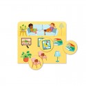 Loto Dans la maison - Djeco Djeco - 3 Loto Dans la maison - Djeco Djeco - 3