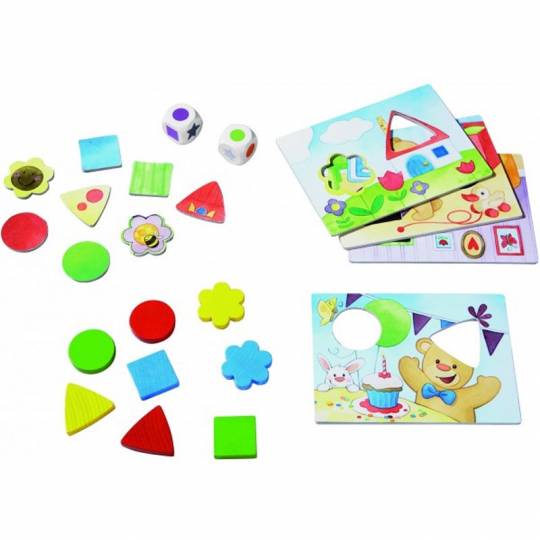 Mes premiers jeux - Les couleurs et les formes avec petit ourson Haba - 2