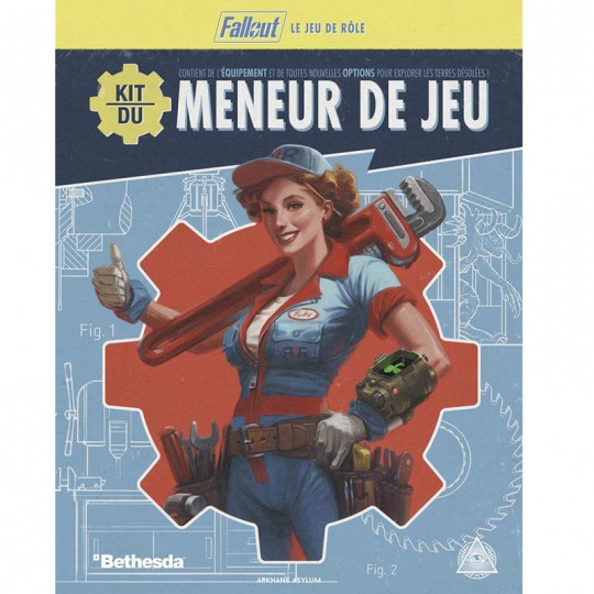 Fallout : Kit du Meneur de Jeu Arkhane Asylum Publishing - 1