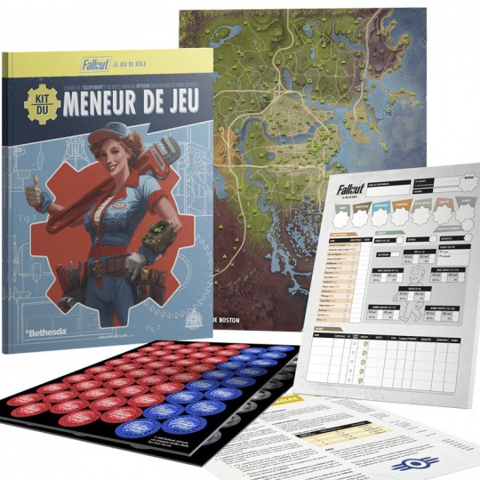 Fallout : Kit du Meneur de Jeu Arkhane Asylum Publishing - 2