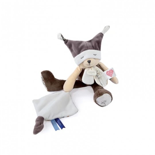 Doudou ours mouchoir 3 histoires Marron - Doudou et Compagnie Doudou et compagnie - 2