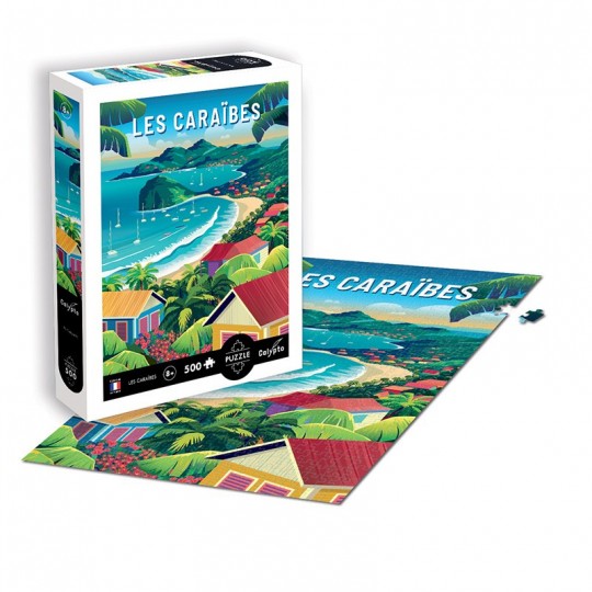 Puzzle 500 pcs Les Caraïbes - Calypto Calypto - 2