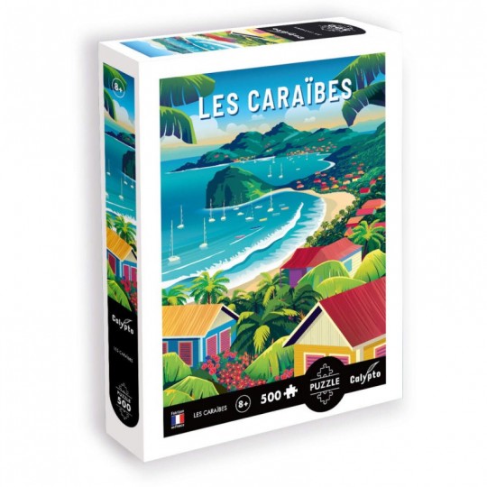Puzzle 500 pcs Les Caraïbes - Calypto Calypto - 1
