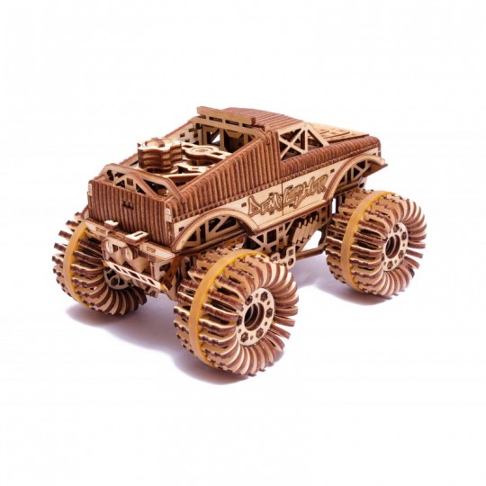 Mécanisme 3D en bois Monster Truck 556 pcs - Wood Trick Wood Trick - 2