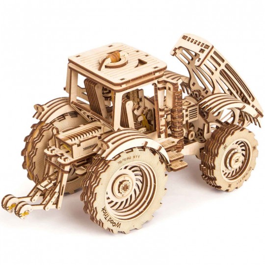 Mécanisme 3D en bois Tracteur 401 pcs - Wood Trick Wood Trick - 3