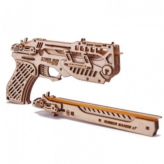 Mécanisme 3D en bois Cyber Gun 122 pcs - Wood Trick Wood Trick - 2