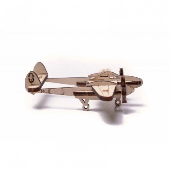 Mécanisme 3D en bois Avion éclair 15 pcs - Wood Trick Wood Trick - 3
