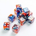 Galaxy Series Mars - Set de 12 Dés de 6 Gamegenic - 3 Galaxy Series Mars - Set de 12 Dés de 6 Gamegenic - 3