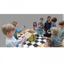 Échecs et dames d'extérieur - Dalles clipsables - 120cm Euro Schach international - 2 Échecs et dames d'extérieur - Dalles clipsables - 120cm Euro Schach international - 2
