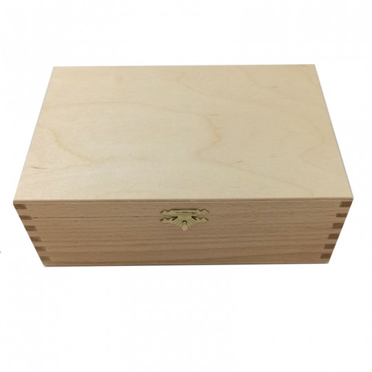 Boite de rangement - Pièces d'échecs Roi 7.5cm (Naturel) Euro Schach international - 1