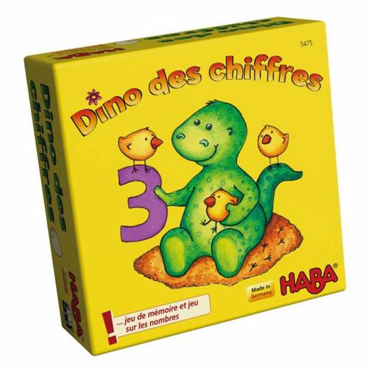 Mini jeu Dino des chiffres Haba - 1