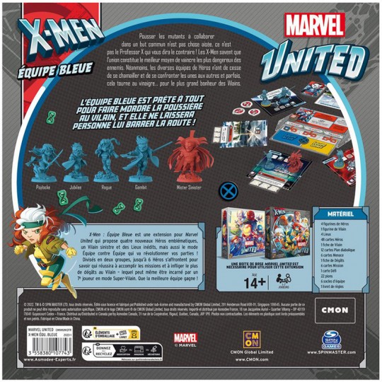 Marvel United : Blue Team CMON - 4