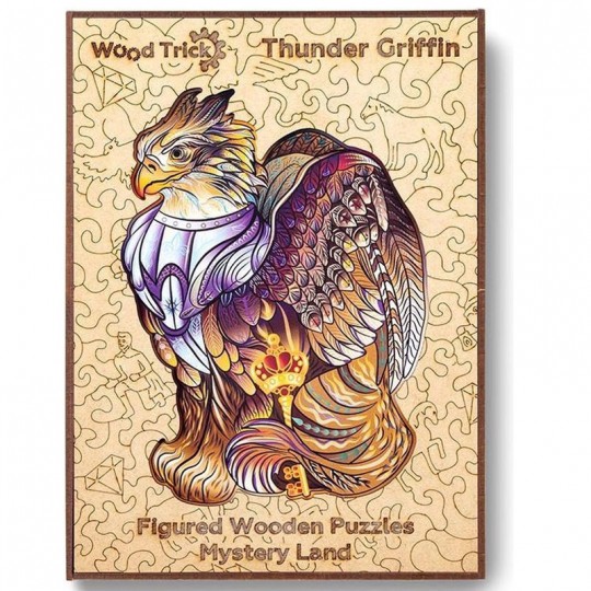 Puzzle en bois Griffon 183 pcs - Wood Trick Wood Trick - 1