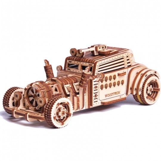 Mécanisme 3D en bois Voiture apocalyptique 280 pcs - Wood Trick Wood Trick - 1