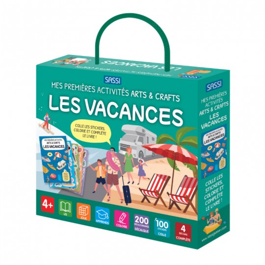 Les vacances mes premières activités arts et crafts - Sassi Sassi - 2