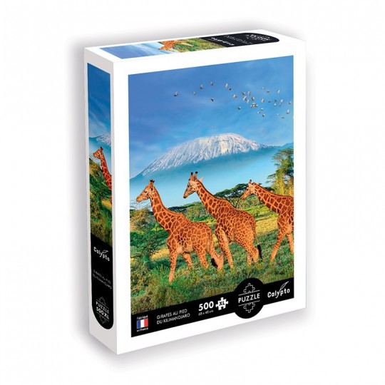 Puzzle 500 pcs XL Girafes - Calypto Calypto - 2