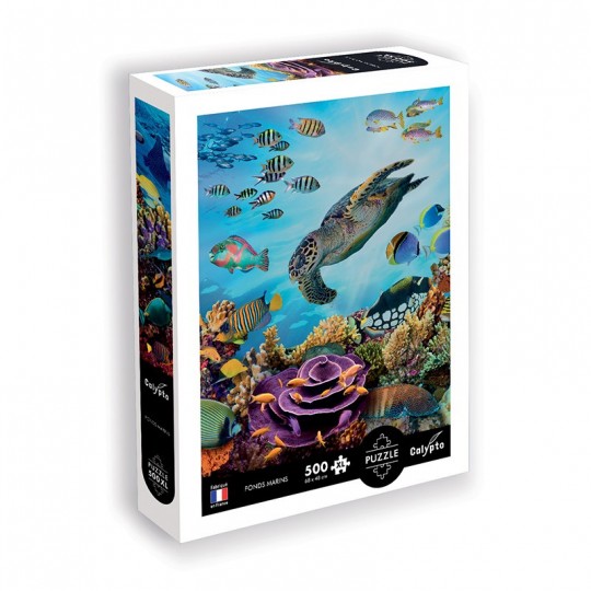 Puzzle 500 pcs Fonds Marins - Calypto Calypto - 1