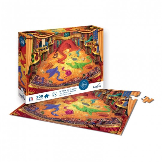 Puzzle 200 pcs Le Trésor des Dragons - Calypto Calypto - 1