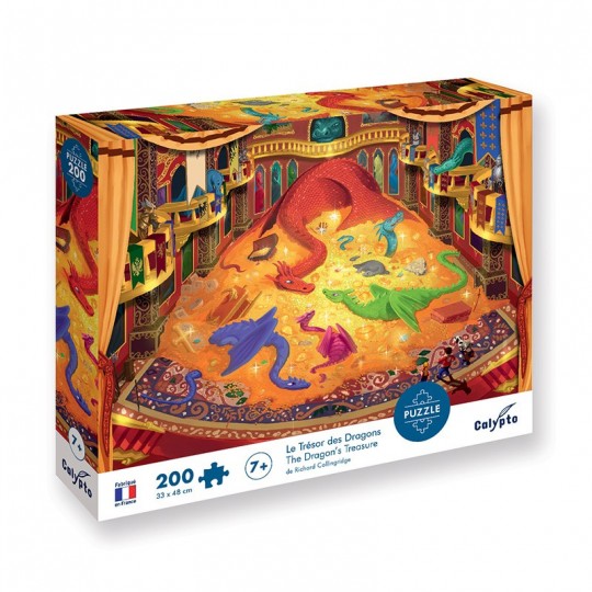 Puzzle 200 pcs Le Trésor des Dragons - Calypto Calypto - 2