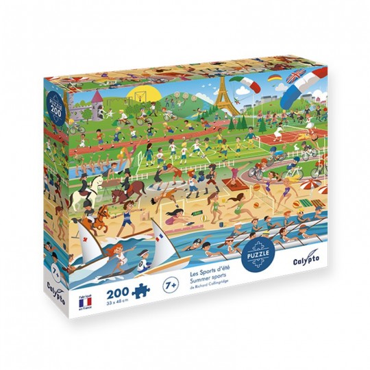 Puzzle 200 pcs Les Sports d'Été - Calypto Calypto - 1