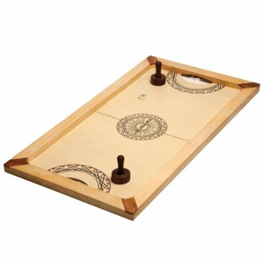 Shuffle Puck Mango 90 cm Carrom Art - 1