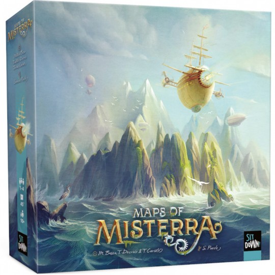 Maps of Misterra Sit Down Games - 1
