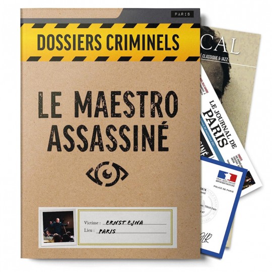 Dossiers Criminels - Le Maestro Assassiné Platonia Games - 1