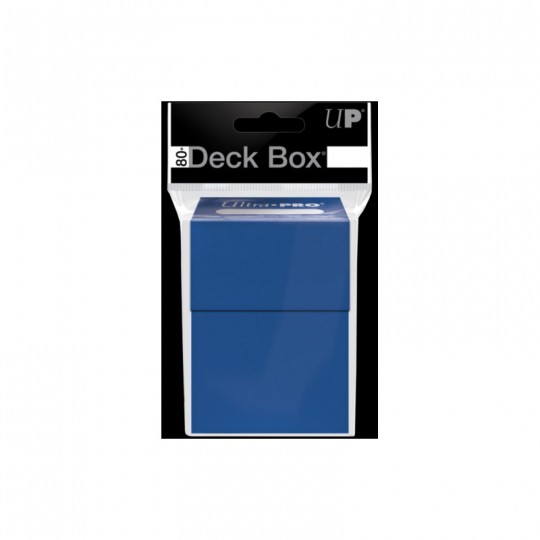 Ultra PRO : Deck Box 80 cartes Bleu Pacifique Ultra.PRO - 1
