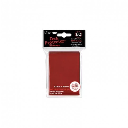 Ultra PRO : 60 sleeves Japonais Rouge Ultra.PRO - 1