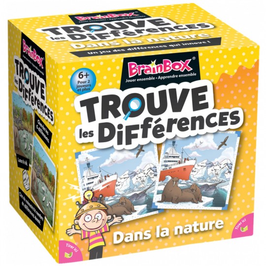 BrainBox : Trouve les Différences : Dans la Nature Bezzerwizzer - 1