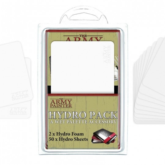 Hydro Pack - 50 feuilles et 2 Mousses pour palette humide - Army Painter Army Painter - 1
