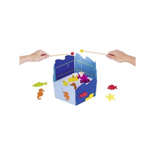 Jeu de pêche à la ligne Goki - BCD Boutique de jeux et jouets en bois