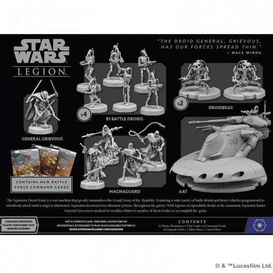 SW Légion : Invasion Séparatiste (Armée)Star Wars Atomic Mass Games - 3