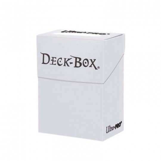 Ultra PRO : Deck Box 75 cartes Blanc Ultra.PRO - 1