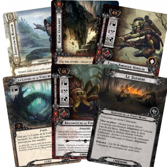 SdA JCE : Ténèbres de la Forêt Noire (Scénario) Fantasy Flight Games - 2