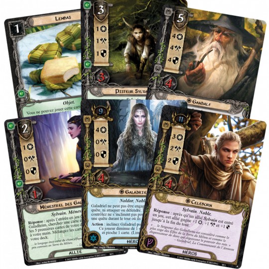 SdA JCE : Les Elfes de la Lórien (Deck) Fantasy Flight Games - 2