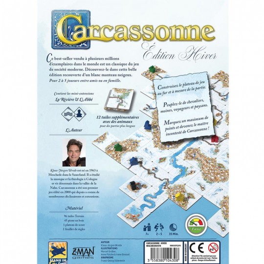 Carcassonne : Édition Hiver Z-Man Games - 3