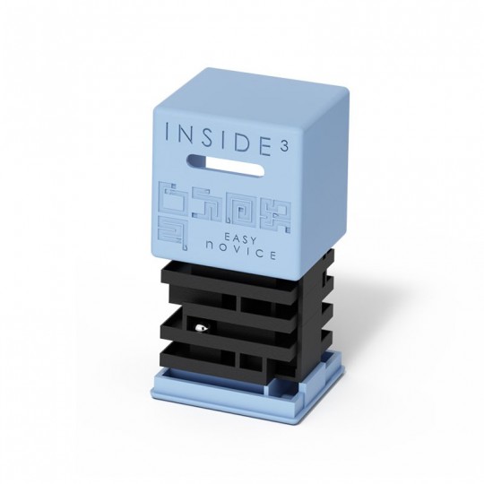 Cube INSIDE3 - Easy NoVice Bleu Doug Solutions - 2