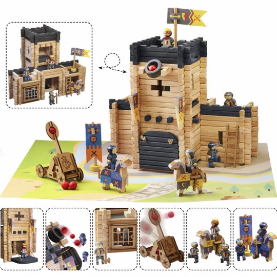 Château Fort et Catapulte 270 pcs - Jeujura Jeujura - 3