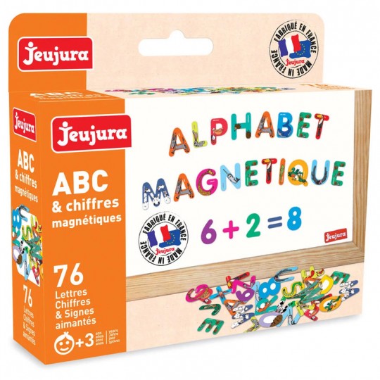 ABC et Chiffres Magnétiques "Les Animaux" 76 pcs - Jeujura Jeujura - 2