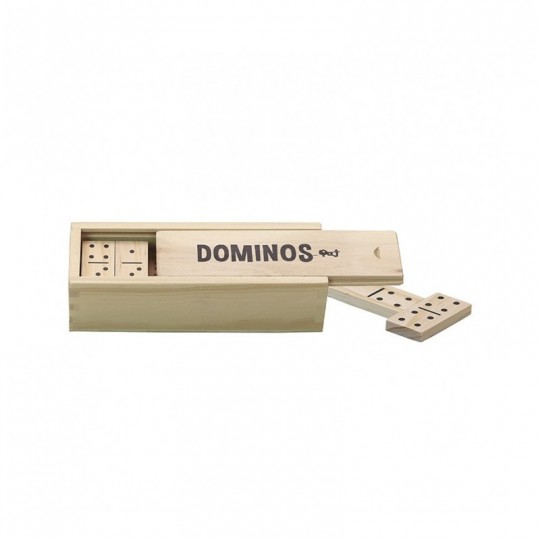 Dominos en bois avec Coffret bois Jeujura - 2