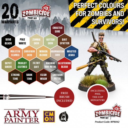 Zombicide Paint Set 2nd Edition - Army Painter Army Painter - 2