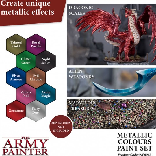 Metallic Colours Paint Set - Army Painter Army Painter - 2