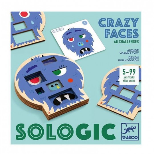 Sologic : Crazy Faces - Djeco Djeco - 2