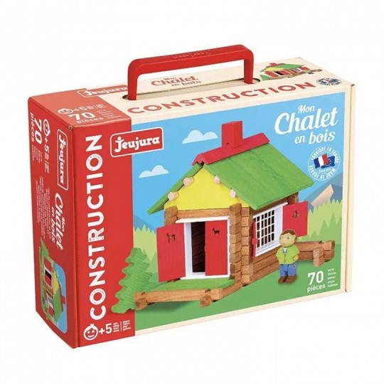 Mon Chalet en bois 70 pcs - Jeujura Jeujura - 1