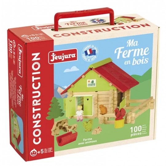 Ferme avec Animaux 100 pcs - Jeujura Jeujura - 1